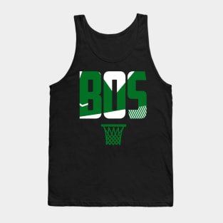 Throwback Boston Basketball Tank Top